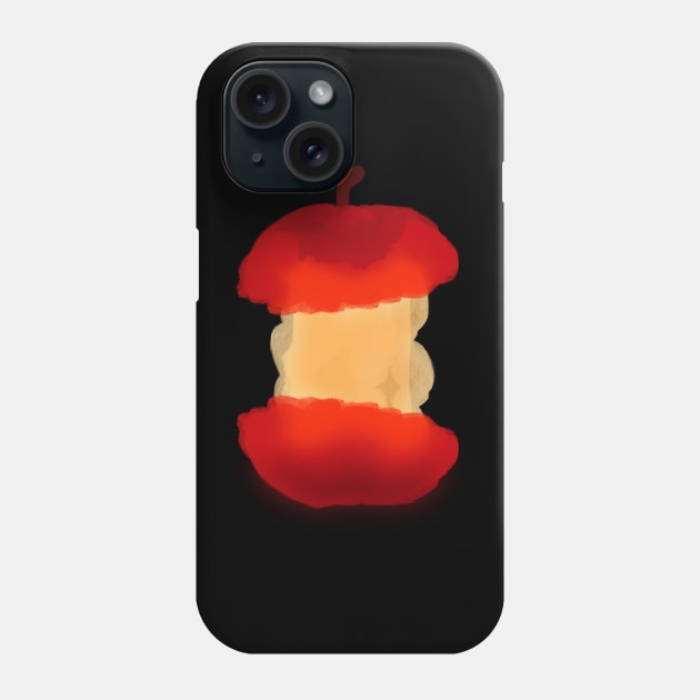 Red Apple Phone Case by Muyaya