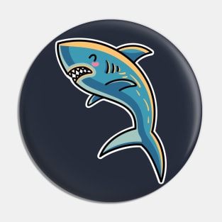 Kawaii Cute Shark Pin