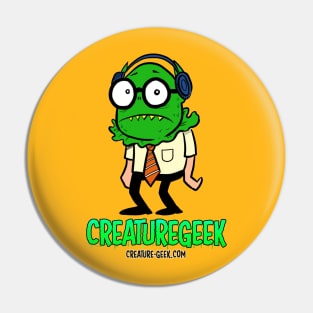 Creature Geek Everyday Monster Pin