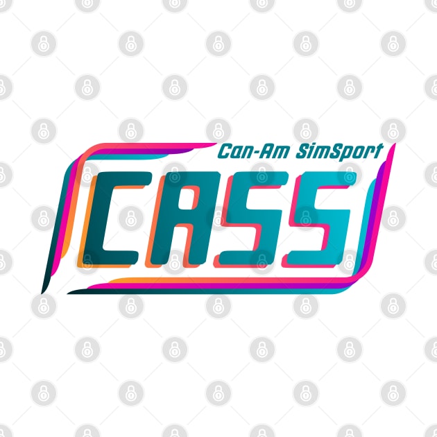 CanAm Sim Sport Teal Full Logo by CanAm SimSport