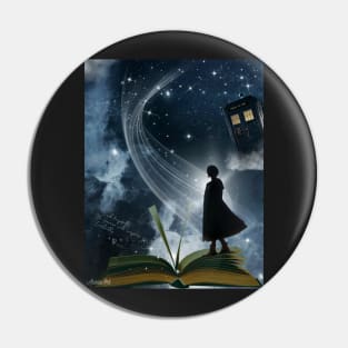 Travel Hopefully / 13th Doctor Pin