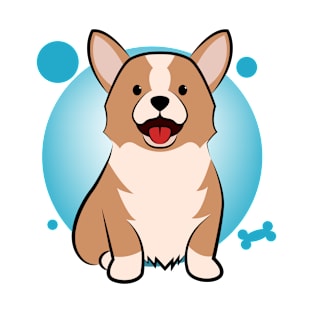 Cute corgi cartoon T-Shirt