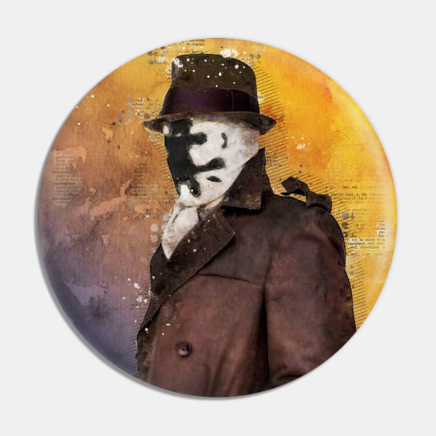 Rorschach Pin by Durro