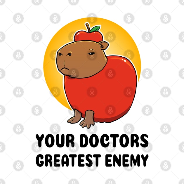 Your doctors greatest enemy Capybara by capydays