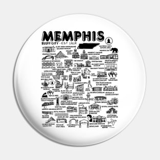 Memphis Map Pin