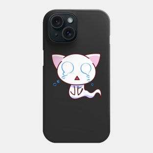 Cat Ghost Crying Phone Case