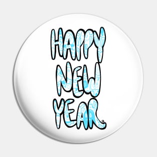 Happy New Year Pin