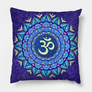 Om Mandala Pillow