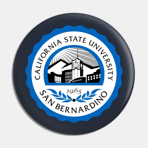 California State San Bernardino Pin by FrigoArm