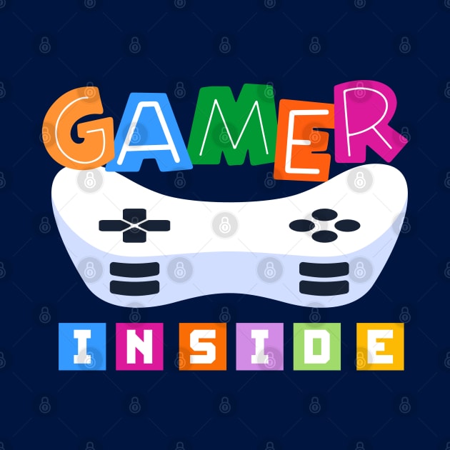 Fun gamer inside design by tkzgraphic