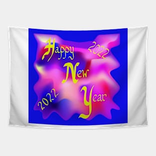 Happy New Year Tapestry