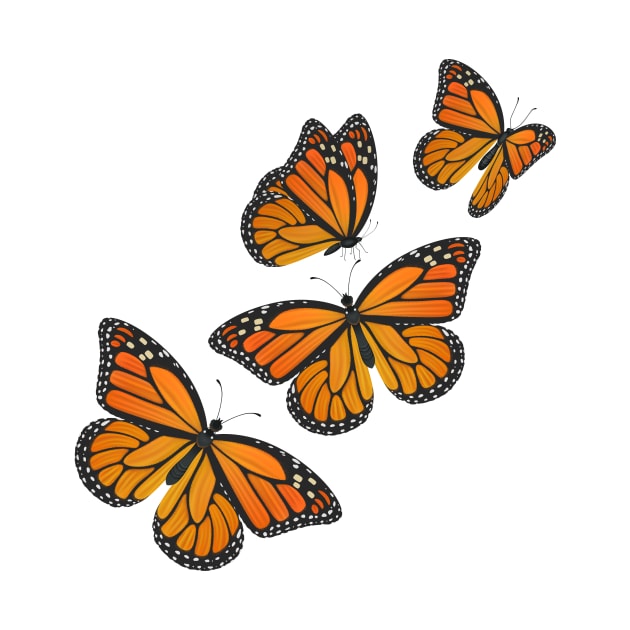 Monarch Butterflies by Melon Street