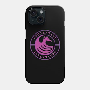 Doc Labs - Dragon Airways (ドラゴンエアウェイズ) - (Purple) Phone Case