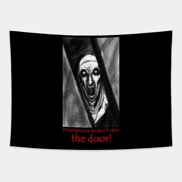 The Nun Door Tapestry by DougSQ