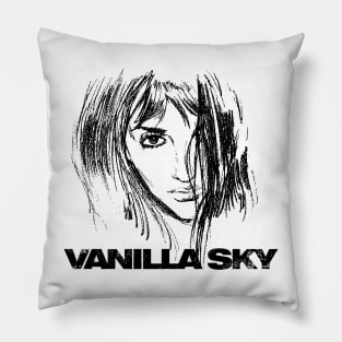 Vanilla Sky Illustration Pillow