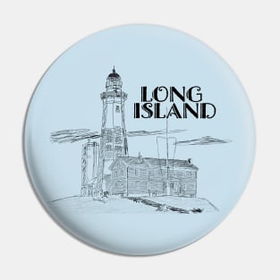 Montauk Long Island Pin