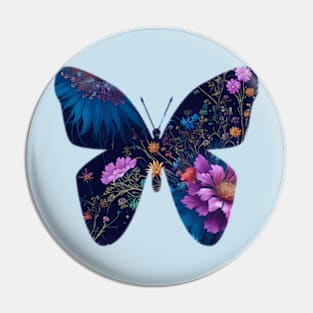 Colorful enchanted wildflowers Pin