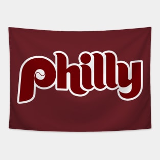 Philly Retro Baseball Tapestry