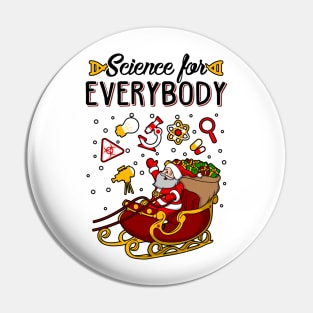 Science Ugly Christmas Sweater Pin