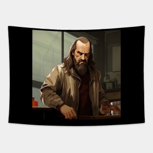 Dmitri Mendeleev Tapestry