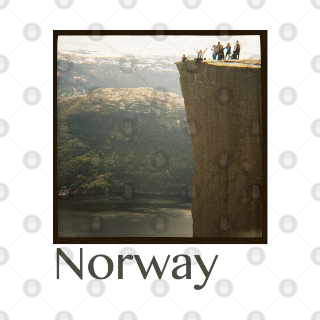 Pulpit Rock - Preikestolen - Rogaland, Norway - Diana 120mm Photograph by ztrnorge