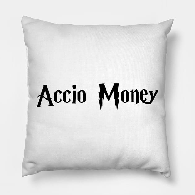 Accio Money Dumbledore Death Pillow by Go Trends