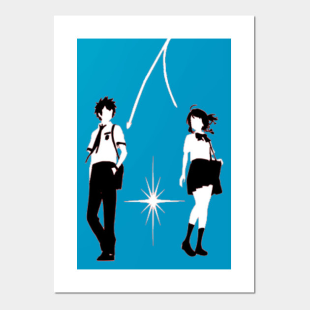 Get Wallpaper Kimi No Na Wa Taki And Mitsuha Kimi No Na Wa Posters And Art For iPhone