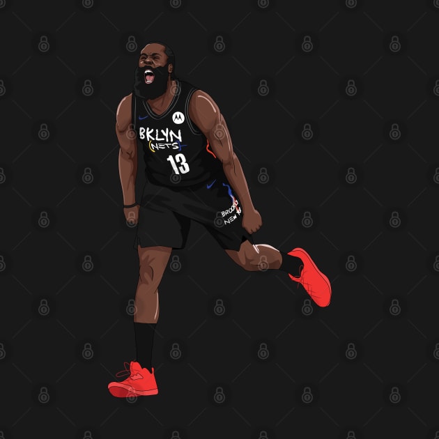 James Harden by xavierjfong