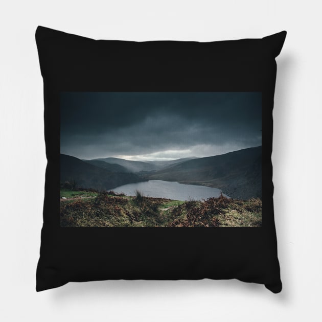 Lough Tay Pillow by shaymurphy