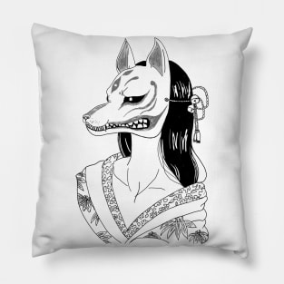 Japanese spirit Kitsune Pillow