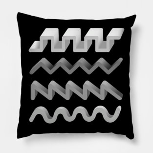 Synthesizer Waveforms for Electronic Musician Pillow