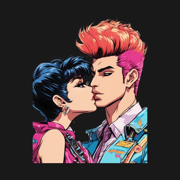 Pop Art Couple by animegirlnft