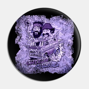 Vintage Smoky Cheech Comedy Pin