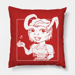 Demi the Demon Girl Pillow