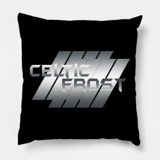 Metallic Illustration celtic frost Pillow