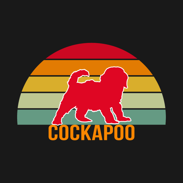 Cockapoo Vintage Silhouette by khoula252018