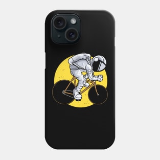 Biker Astronaut Space Cyclist Bicycle Cycling Phone Case