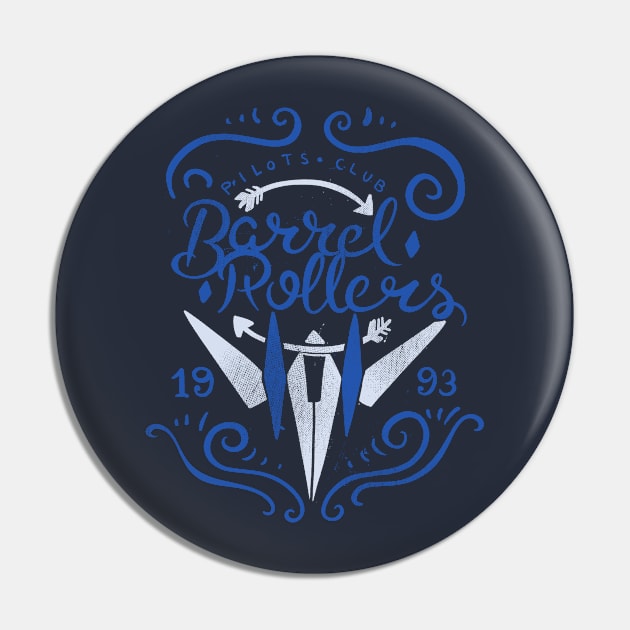 Barrel Rollers Pilots Club Pin by Azafran