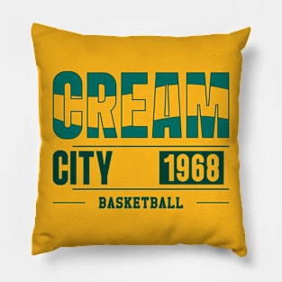 Milwaukee Bucks | Cream City Pillow