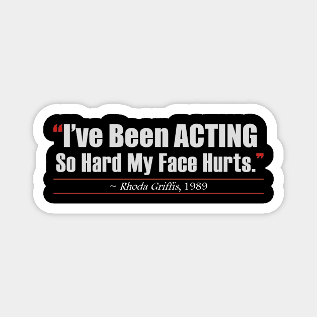 Actor's Fatigue Magnet by ThePourFool