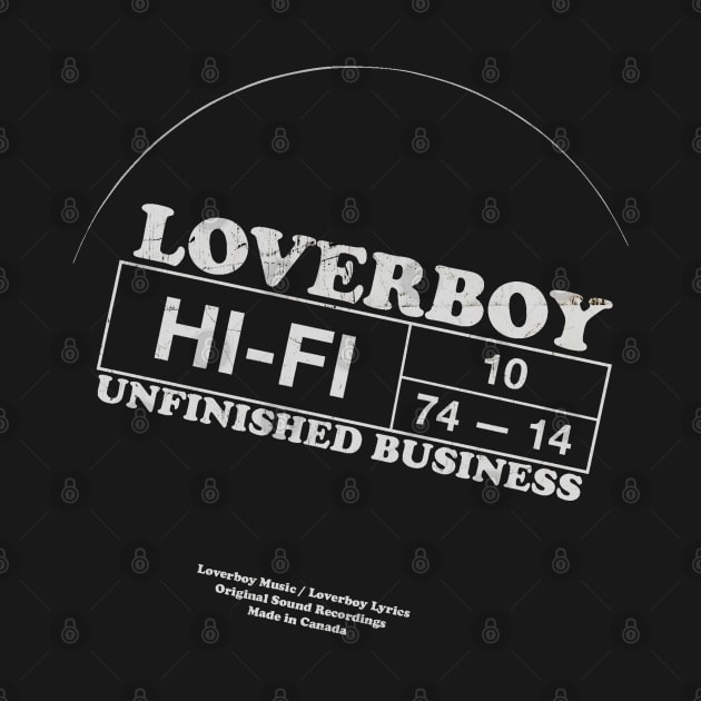 Loverboy Vintage HIFI White by 𝙼𝙰𝚂𝙸𝙰