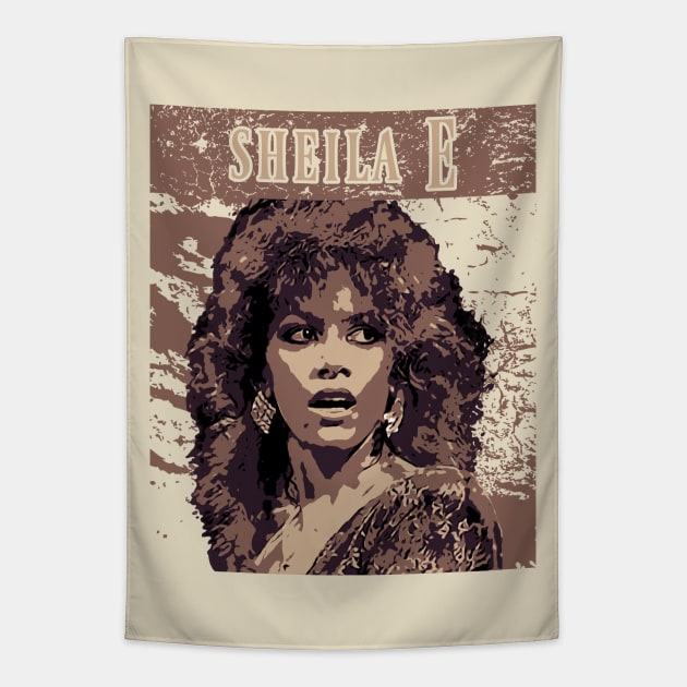 Sheila E Tapestry by Degiab