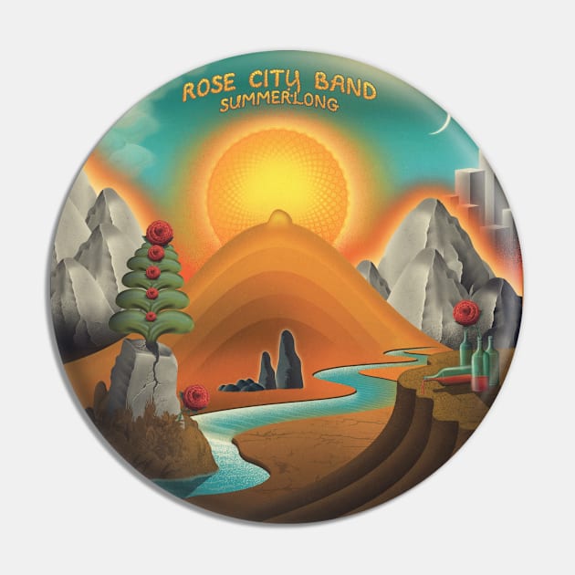 Rose City Band - Summerlong Tracklist Album Pin by 80sRetro