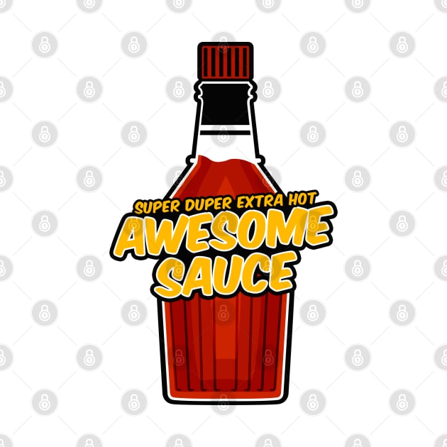 Awesome Sauce Bottle by TextTees