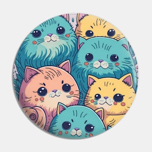 Cat-tastic Fun: Cute Cat Design Pin