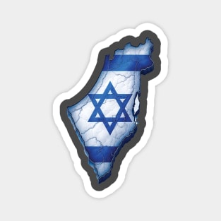 ISRAEL MAP Magnet