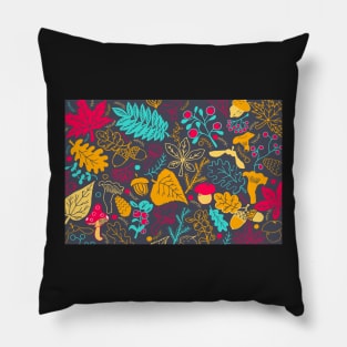 Autumn, gifts of autumn, bright and fun Pillow