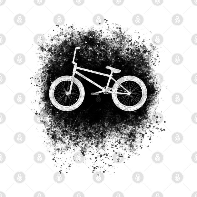 BMX Bike Splattered by TheWanderingFools