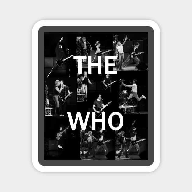 The Who Live 1978 #1 Magnet by Concert Teez