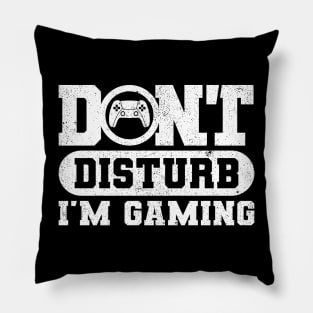 Dont Disturb Im Gaming Pillow